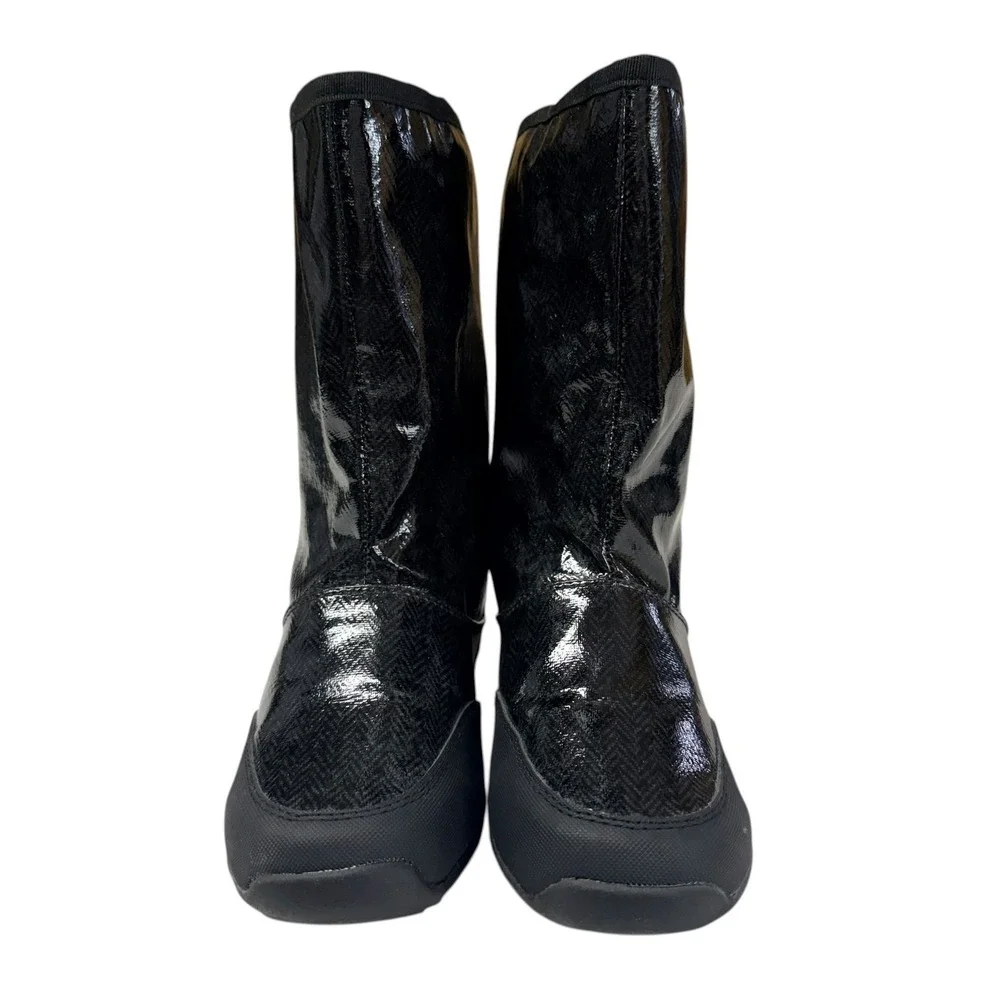 Sporto Boots‎ Y2K Vibe Festival Party Cozy Chic Statement Wedge Waterproof 8.5
